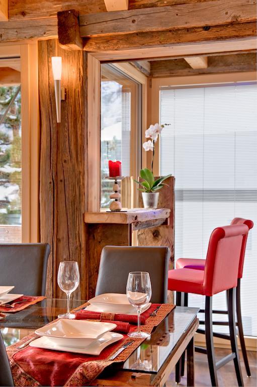 Chalet Schwalbennest Церматт Экстерьер фото