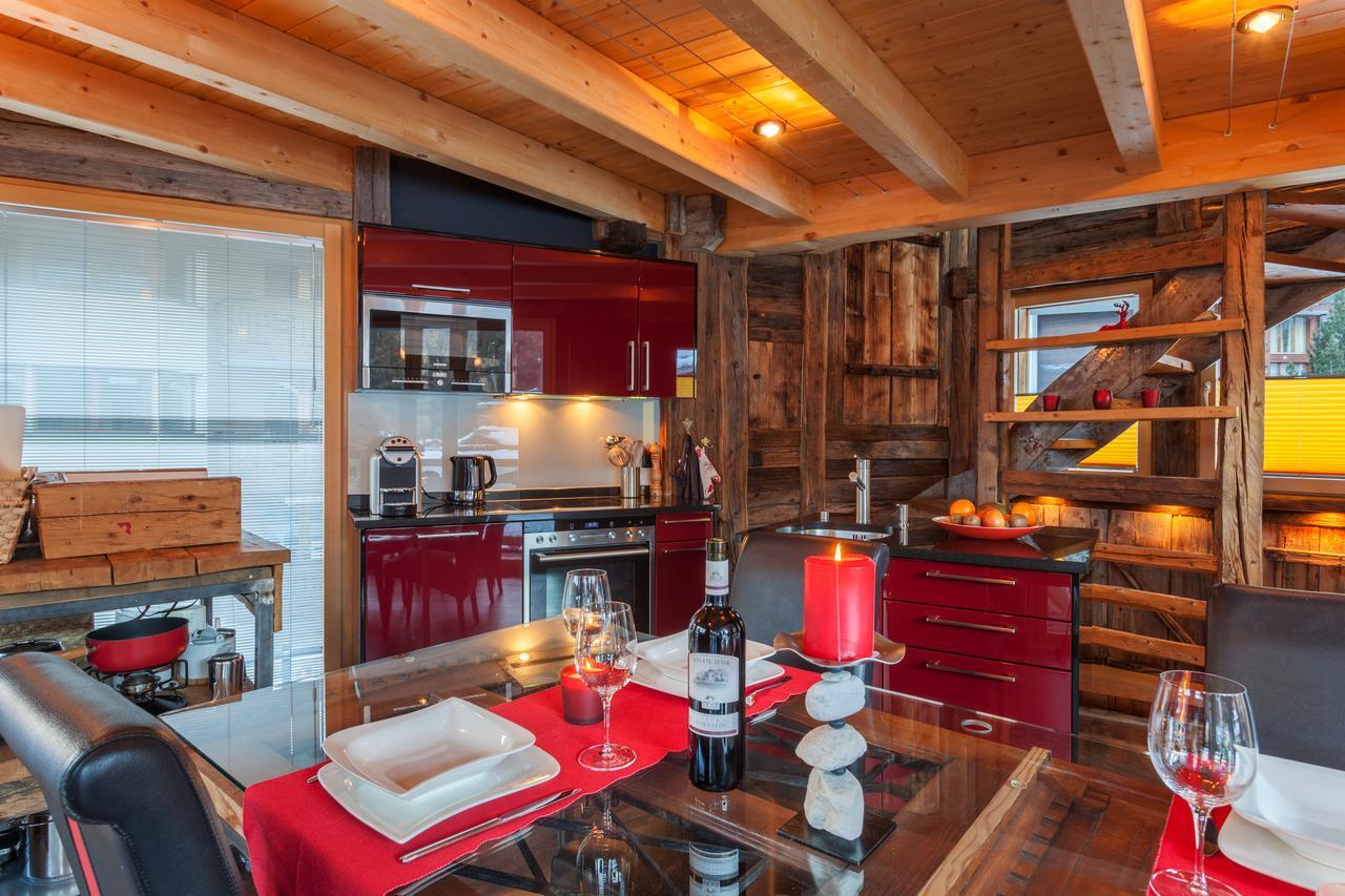 Chalet Schwalbennest Церматт Экстерьер фото